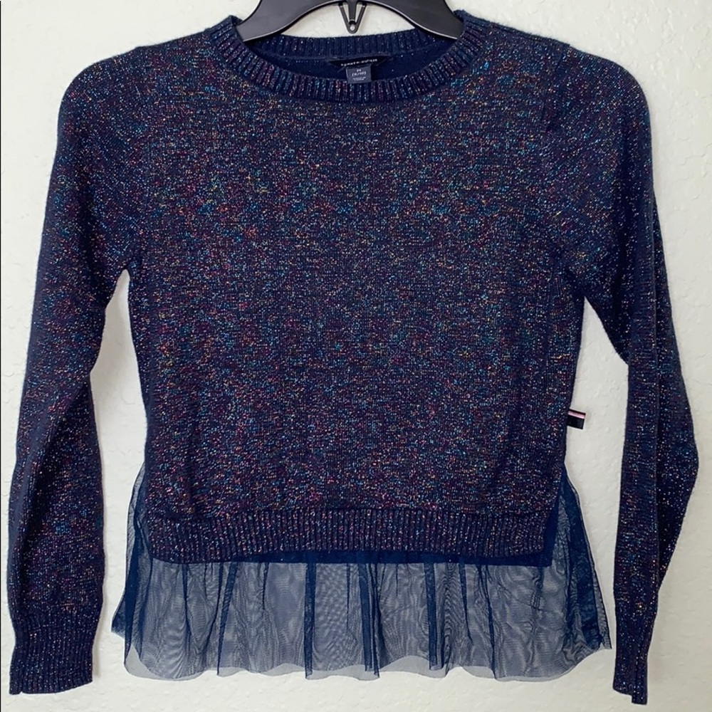 Tommy Hilfiger kids sparkly sweater
